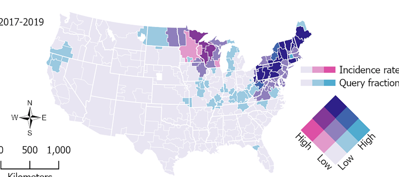 Identifying the Geographic Leading Edge of Lyme Disease Using Google Health Trends